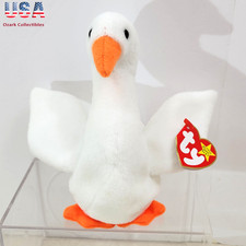 Ty Beanie Baby Gracie The Swan Stuffed Animal Bird Vintage New Plush Toy '96 5.5
