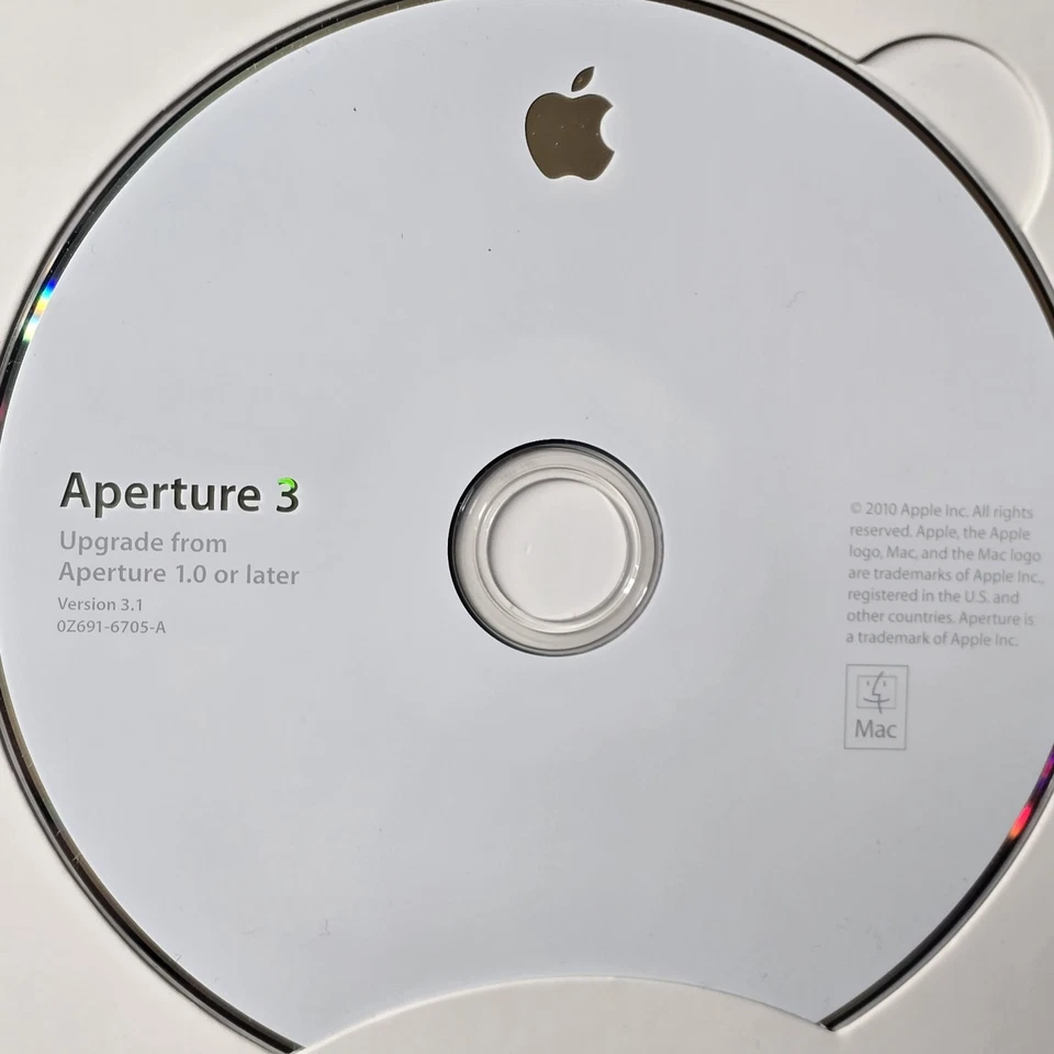Apple Aperture 3 - Upgrade -  MB959Z/A - V3.1 - Software Iphoto - Image 4 of 4