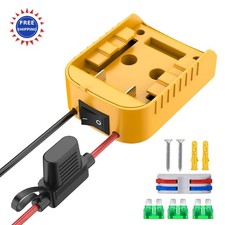 Power Wheel Adapter Compatible with DEWALT 20V Battery Converter Kit Switch