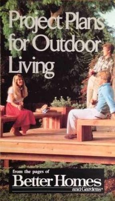 Project Plans for Outdoor Living - Paperback, by Attebury Jean E. - Very Good