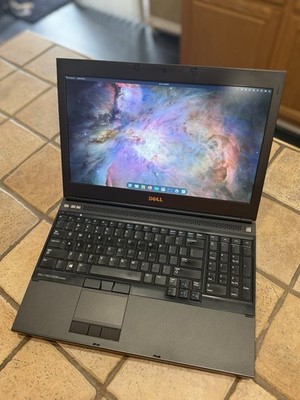 Dell Precision M4800 i7-4800QM 16GB Ram 512GB SSD Quadro M1000 Pop!OS - Serviced