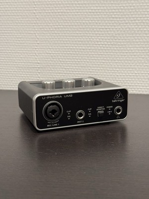 Behringer UM2 U-Phoria USB Audio Interface in Perfektem Zustand