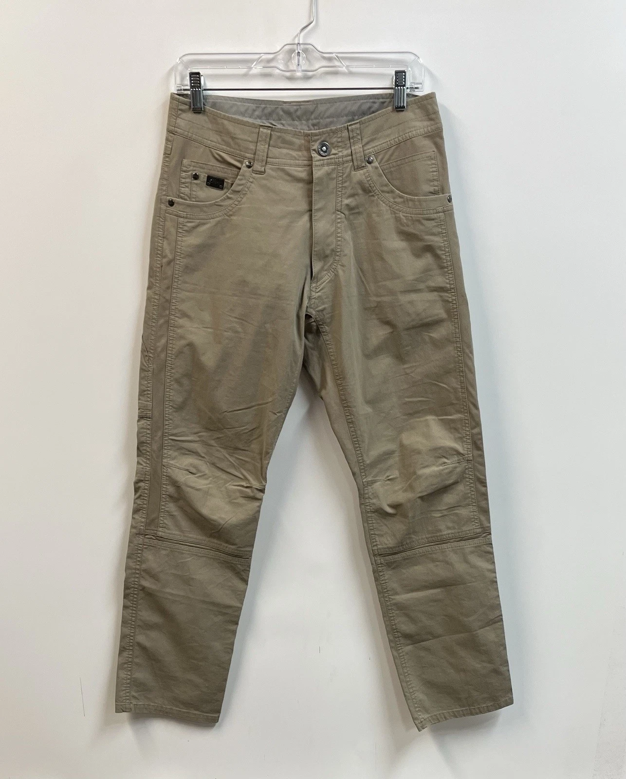 Kuhl Pants Mens 30x29 Beige Radikl Performance Hiking Breathable Lightweight