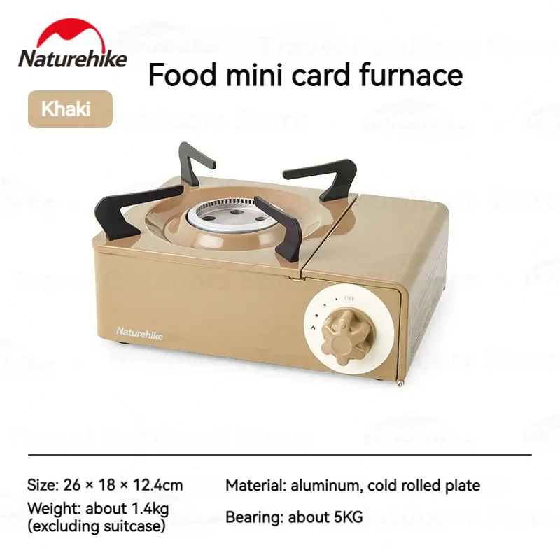 Camping Mini Cassette Stove 2100W Firepower Outdoor Detachable Gas Stove Portabl