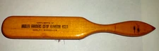Hadly Farmers Co-Op Elevator Minnesota Mn Wood Shoe Brush Vintage Advertising