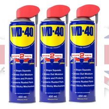 WD-40 X3 2026 Multi-Use Smart Straw 450ml Spray Aerosol Can Clean Rust Lubricant 15.53 per litre