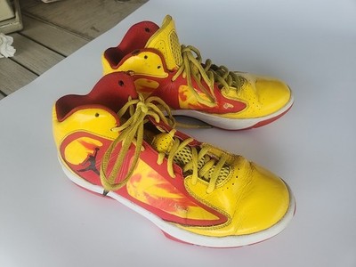 Jordans Aero Flight Hulk Hogan Hightops Youth size 7 RARE 525384