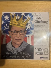 Ruth Bader Ginsburg 1000 piece Funwares Puzzle New and Sealed