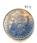 1886-P Morgan Silver Dollar AU-BU