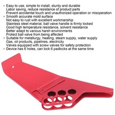 Ball Valve Lockout Device Embedded Lock For DN8-DN50 Pipe Diameter SBV-1☜