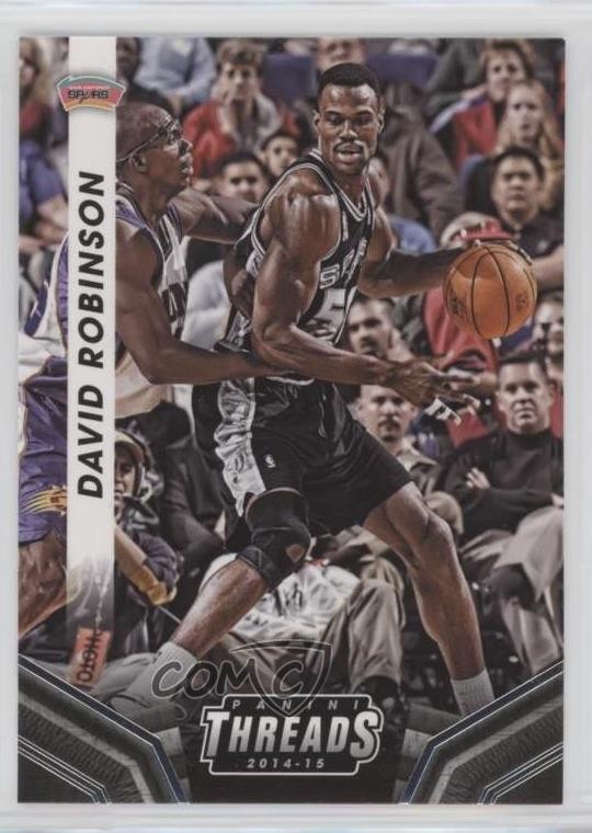 2014-15 Panini Threads David Robinson #40 HOF qe9