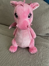 Aurora 12" Sparkle Tales Dahlia the Pink Dragon Plush