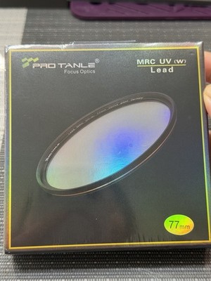 Pro Tanle UV lens,Germany 77mm