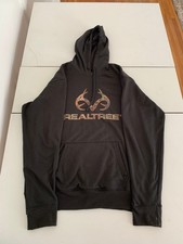 Realtree Hoodie XLT Tall Black Camo Hunting Outdoor Pullover Sweatshirt Gorpcore