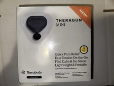 Therabody Theragun Mini 2nd Gen SE Portable Percussion Massage Gun Gray NEW