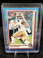 2025 Donruss Optic Fred Warner Light Blue #/349 49ers Teal NFL