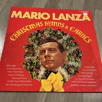 MARIO LANZA - Christmas Hymns & Carols - 12  Vinyl