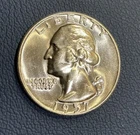 1957 D Washington Quarter • 90% Silver
