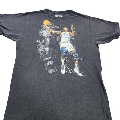 Oklahoma City Thunder Shirt Mens M Black NBA Basketball Kevin Durant Adidas