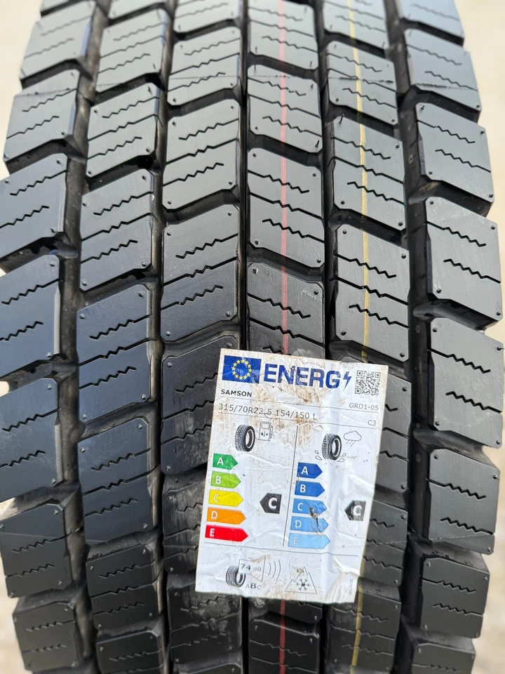 Brand New - 315/70 R22.5 - Samson Tyre - Drive - GL267D - Image 4 of 4