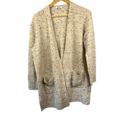 Madewell Donegal Kent Cardigan Coziest Yarn Wool Blend Size M Cabin Cozy