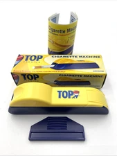 Top Cigarette Rolling Machine New Old Stock Blue / Yellow