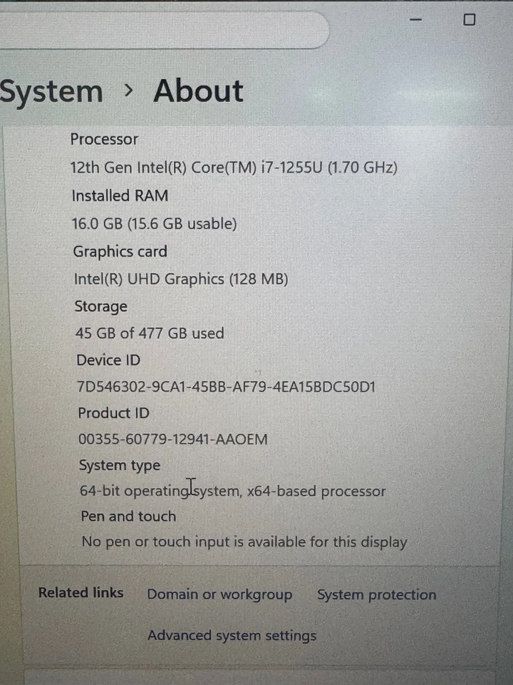 HP EliteBook 640 G9 · i5-1235U · 16GB · 512GB, photo 3 of 5