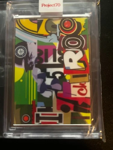 2021 TOPPS PROJECT 70 #630 ICHIRO SUZUKI BY POSE P70 SILVER FRAME AP 34/51 NIB