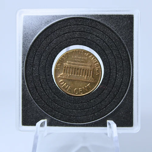 1976 D-Mint Lincoln Memorial Penny, RARE Double Die Error - Image 2 of 4