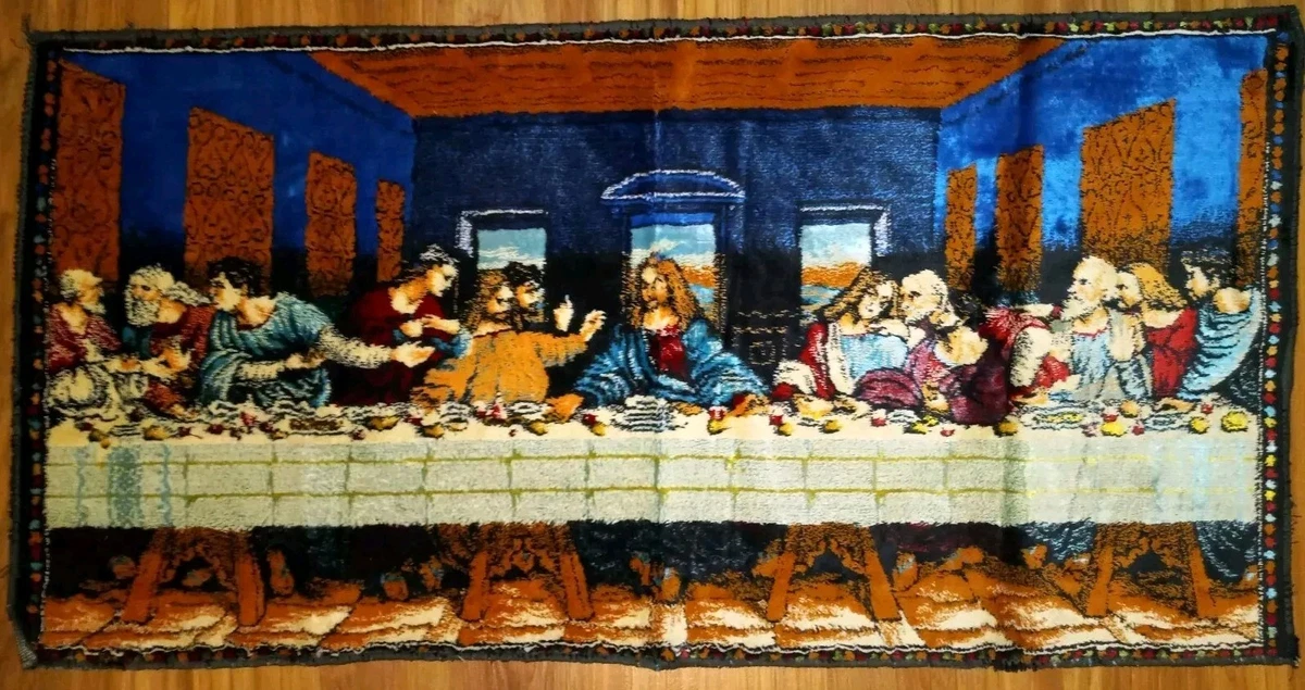 Last Supper Rug In Collectible Tapestries for sale | eBay