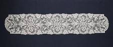Lace Table Runner White 14" x 72" Empress Diningroom Piano Bedroom