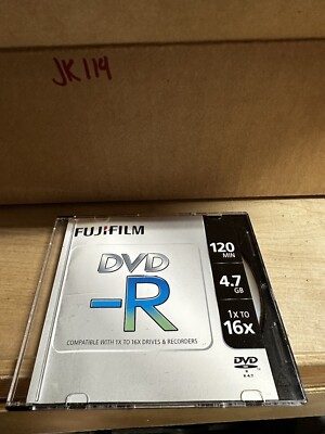 Fuji Film DVD -R 120 Min 4.7 GB 1x 10 16x | eBay
