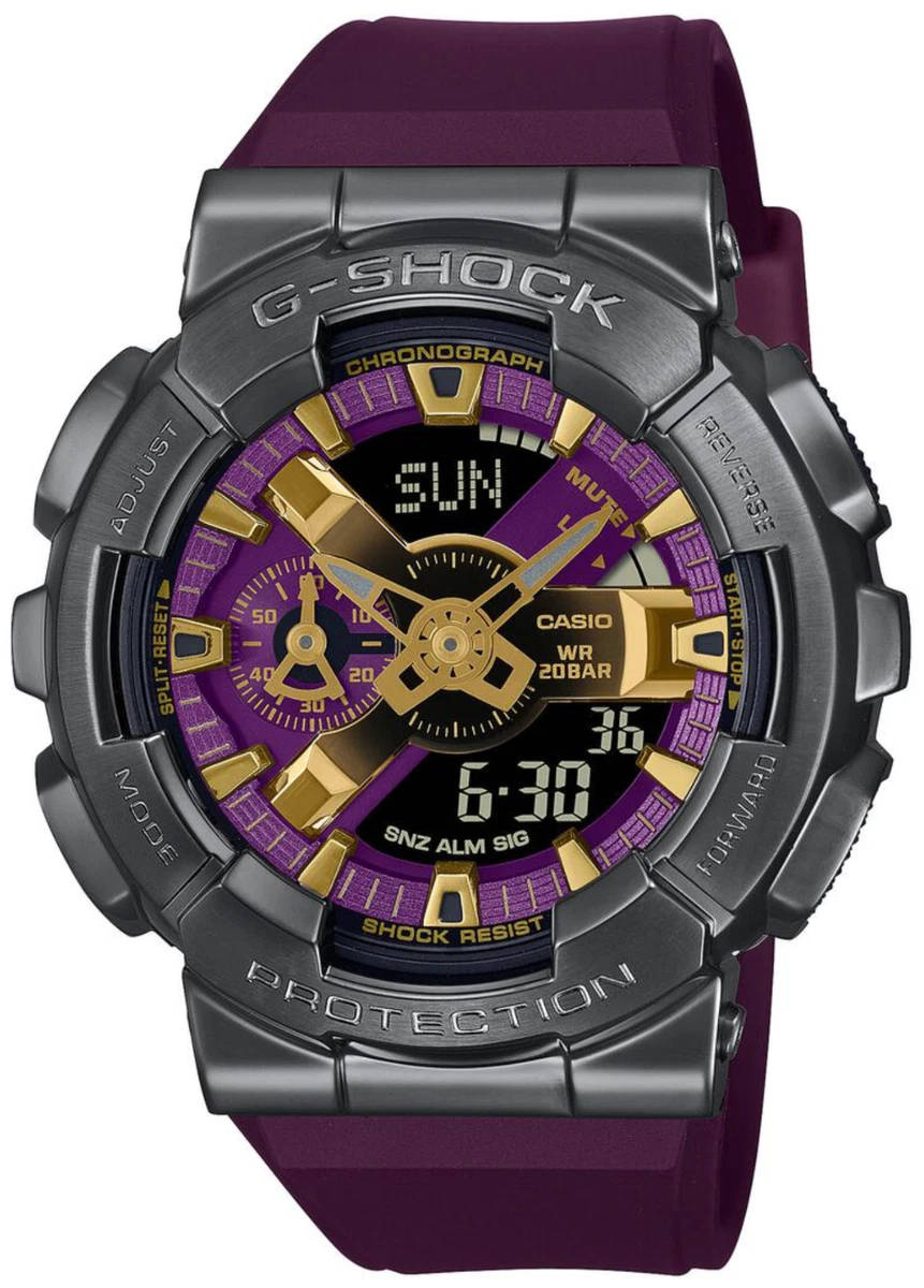 Casio G Shock Metal Face GM110CL 6A Purple Limited Edition 2023