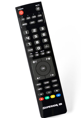 Super Ersatzfernbedienung passend für NEW GOLDVISION UTV3031XAS