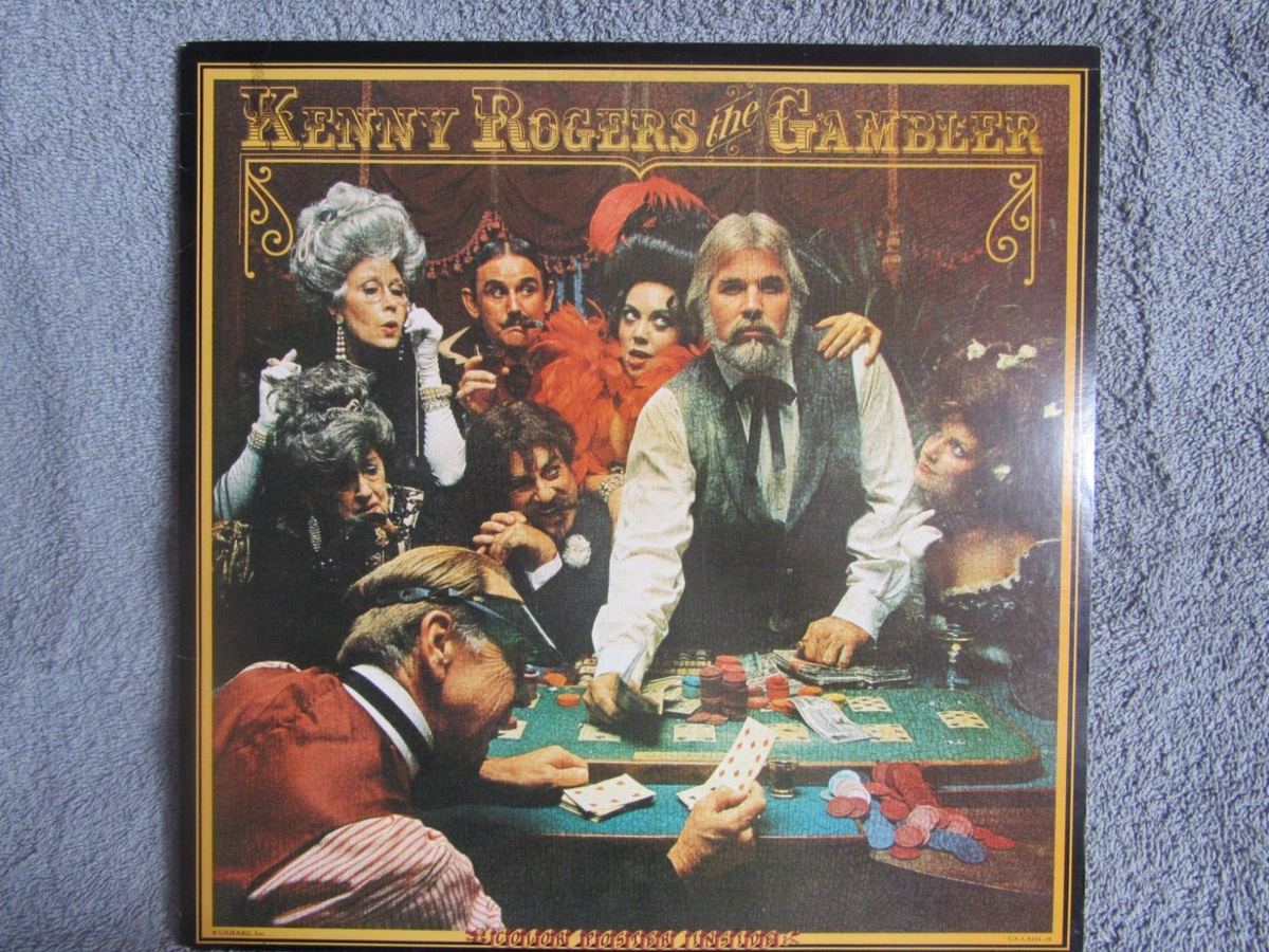Kenny Rogers – The Gambler - 1978 - UA-LA934-H - with poster | eBay
