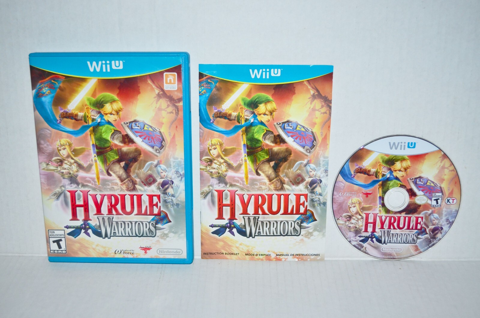 Hyrule Warriors (Nintendo Wii U, 2014) The Legend of Zelda Video Game
