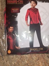 Shang-Chi and The Legend Of The Ten Rings Medium 8-10 Child Costume Jumpsuit New