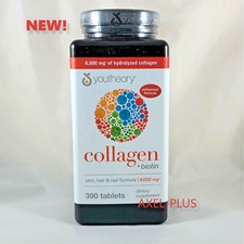 Youtheory Collagen Biotin 390 tablets Type 1,2,3 NEW