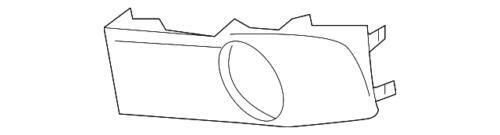 Cubierta de orificio para Ford (N/P 8S4Z-15266-AB)