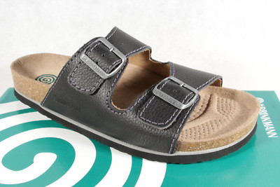 Dr. Brinkmann Herren Pantolette Pantoletten Pantoffel schwarz Leder