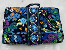 Vera Bradley Travel Baby Organizer Black-Multi Floral Midnight Blues Quilted
