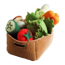  DUKTIG 14-piece vegetables set, Children/Kids Pretend Play, soft toy, kitchen