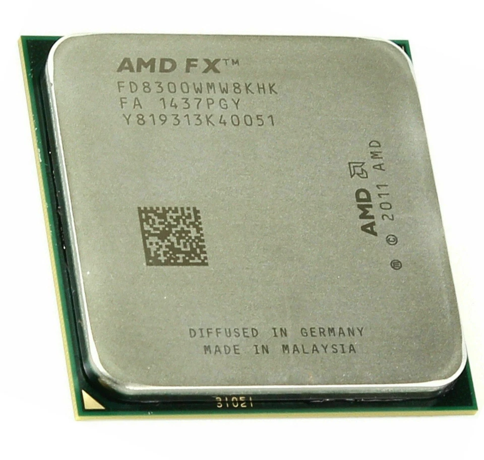 AMD FX-Series FX-8300 FD8300WMW8KHK 3.3 GHz 8 Cores Socket AM3+ CPU Processor - Image 3 of 4