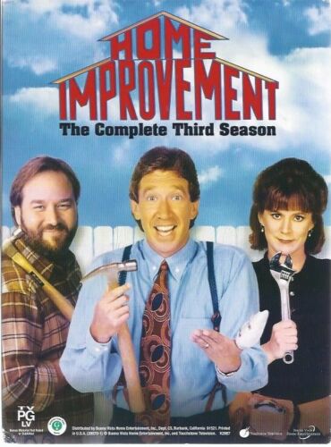 Home Imporvement complete Season 3: Region 1: 3 DVD Set - Picture 1 of 4