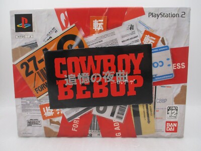 Ps2 Cowboy Bebop First Limited Edition Japan IMPORT Game Japanese