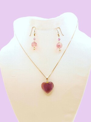 Artisan Made Amethyst & Sterling Set