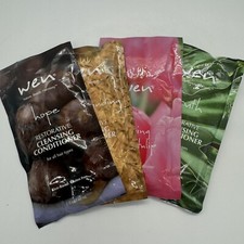 WEN by Chaz Dean Cleansing Conditioner Travel Packets Bundle of 4