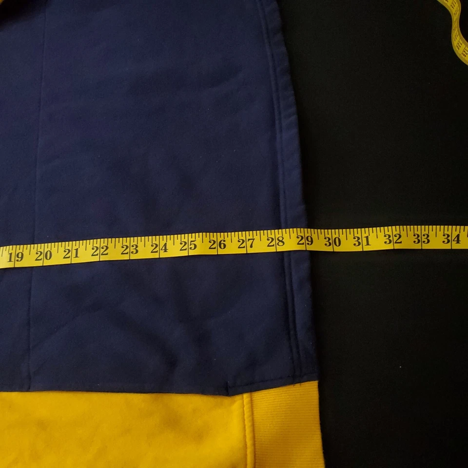 Sudadera con Capucha Under Armour Para Hombre Talla XL Suelta Azul y Amarillo Protege Esta Casa Coldgear Foto 4 de 4