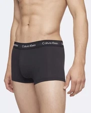 NEW Cotton Stretch Low Rise Trunk - NB2614 - Single Pair - Black - XL