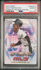 2023 Topps Jazz Chisholm Jr. Stars of the MLB CHROME PSA 10 GEM #SMLBC10